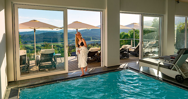 Thula Wellnesshotel Bayerischer Wald Hallenbad, Schwimmbad, Pool